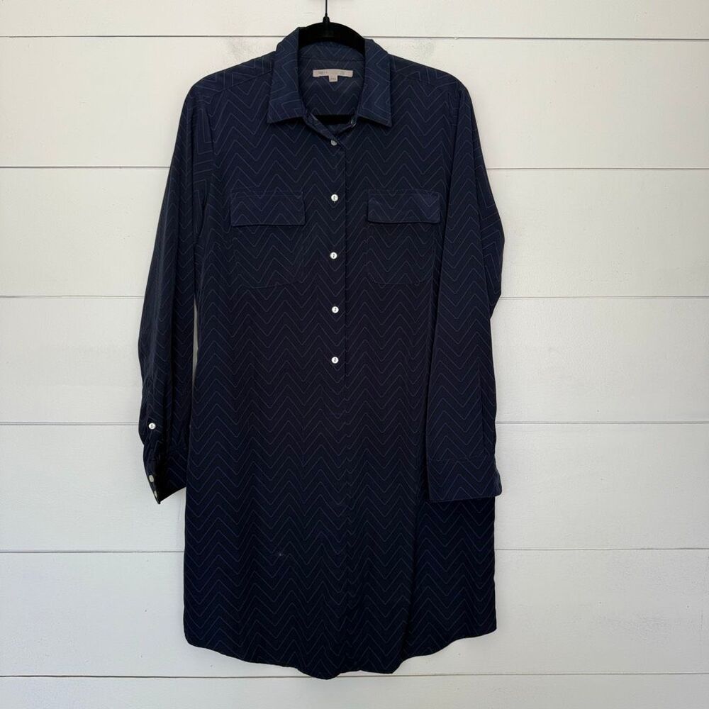 Gap Women’s Medium Dark Navy Gold Dress